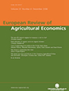 EUROPEAN REVIEW OF AGRICULTURAL ECONOMICS杂志封面